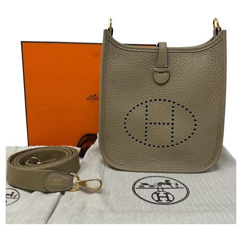 hermes beige marfa mini evelyne|hermes mini evelyne.